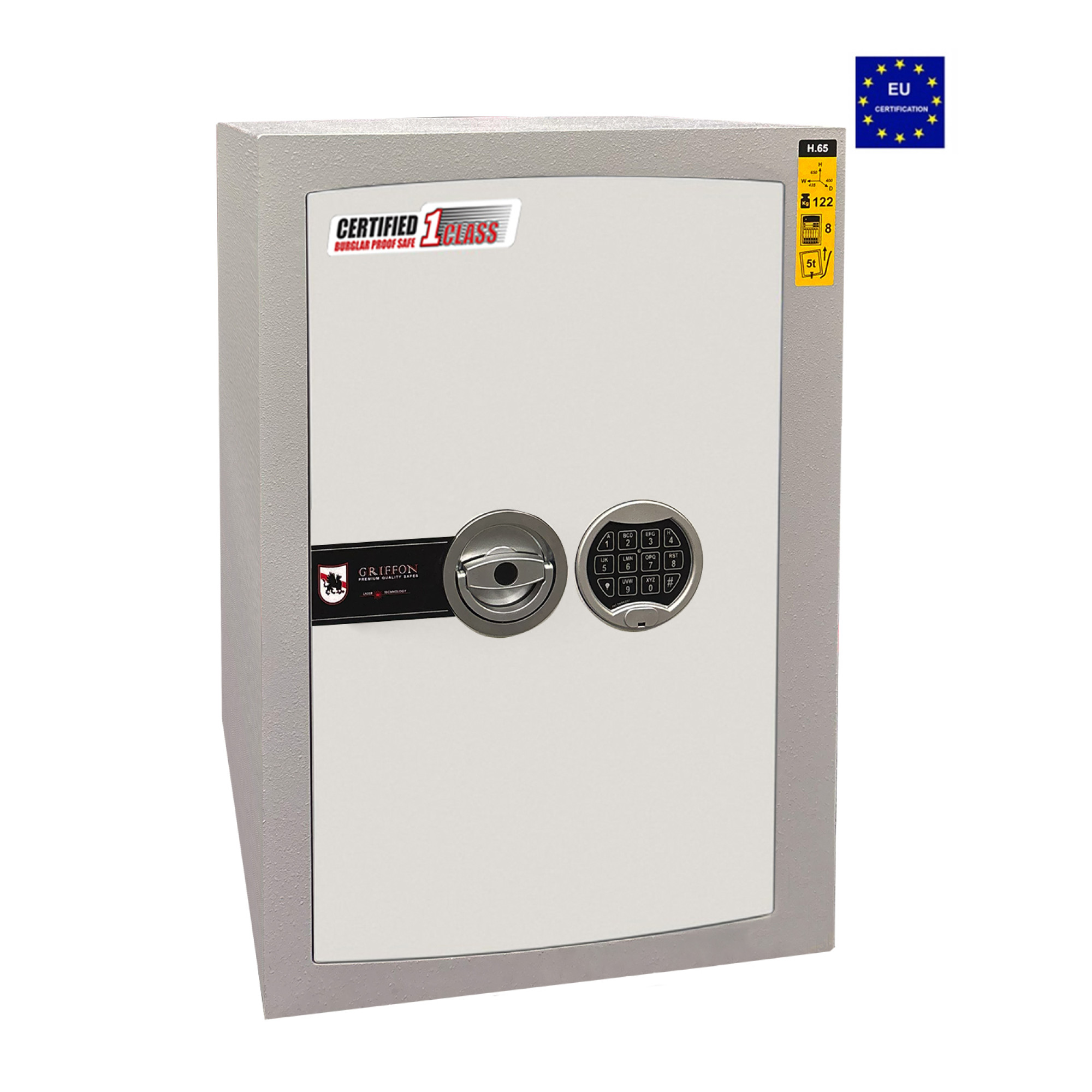 Burglar-resistant safe H.65.E.SL
