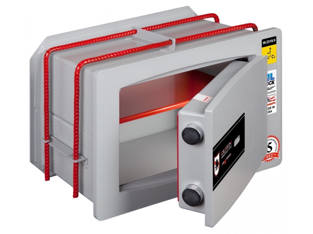 Video review - Safe built-in (wall) Griffon W. 2319.K