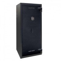 Burglar-and-fire resistant safe F60CL I.150.E GUN Black